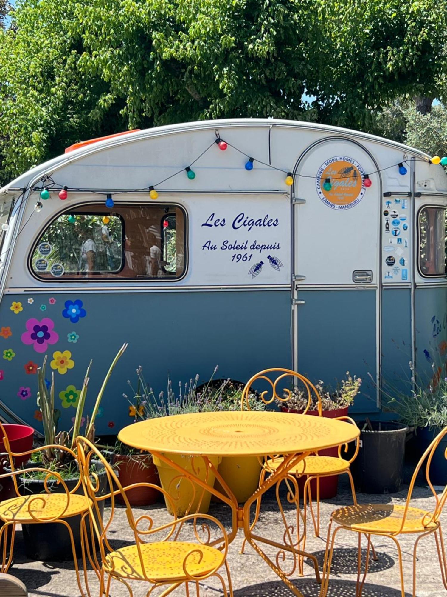 Camping Les Cigales Hotel Mandelieu Exterior foto