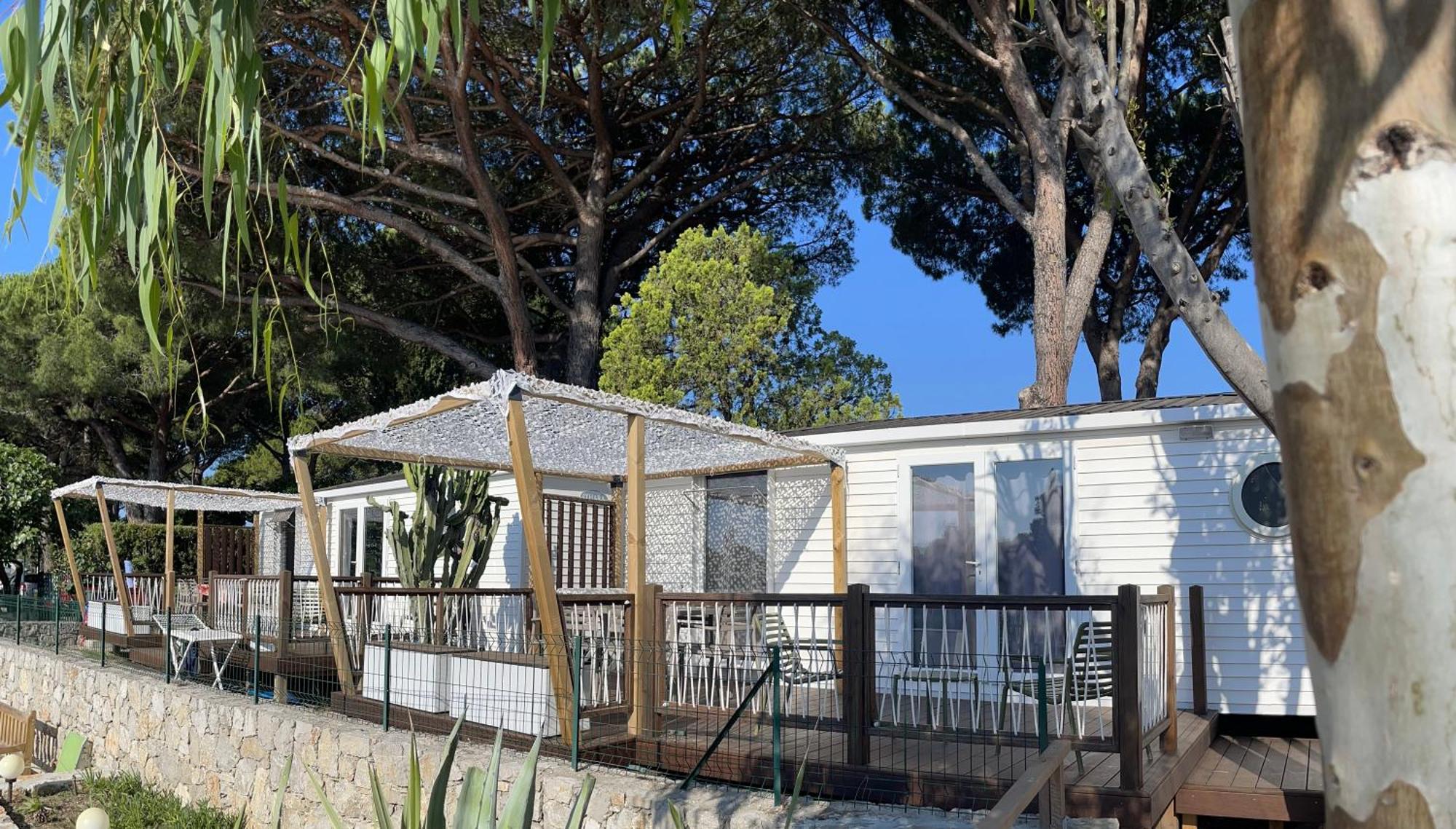 Camping Les Cigales Hotel Mandelieu Exterior foto